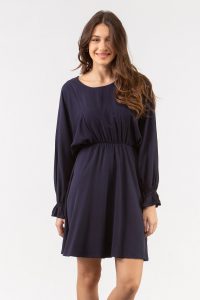 Φόρεμα voile πιέτες - Image 3