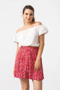 Φούστα floral mini - Image 2