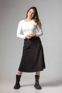 Φούστα twill τσέπες καρδιά - Image 7