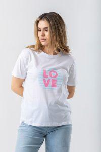 Μπλούζα μακό LOVE - Image 2