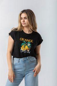 Μπλούζα μακό ORANGE - Image 2