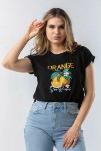 Μπλούζα μακό ORANGE