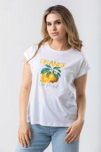 Μπλούζα μακό ORANGE - Image 4
