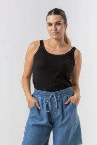 Μπλούζα ριπ τιράντα - Image 3