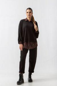 Πουκάμισο oversized λεοπάρ - Image 6